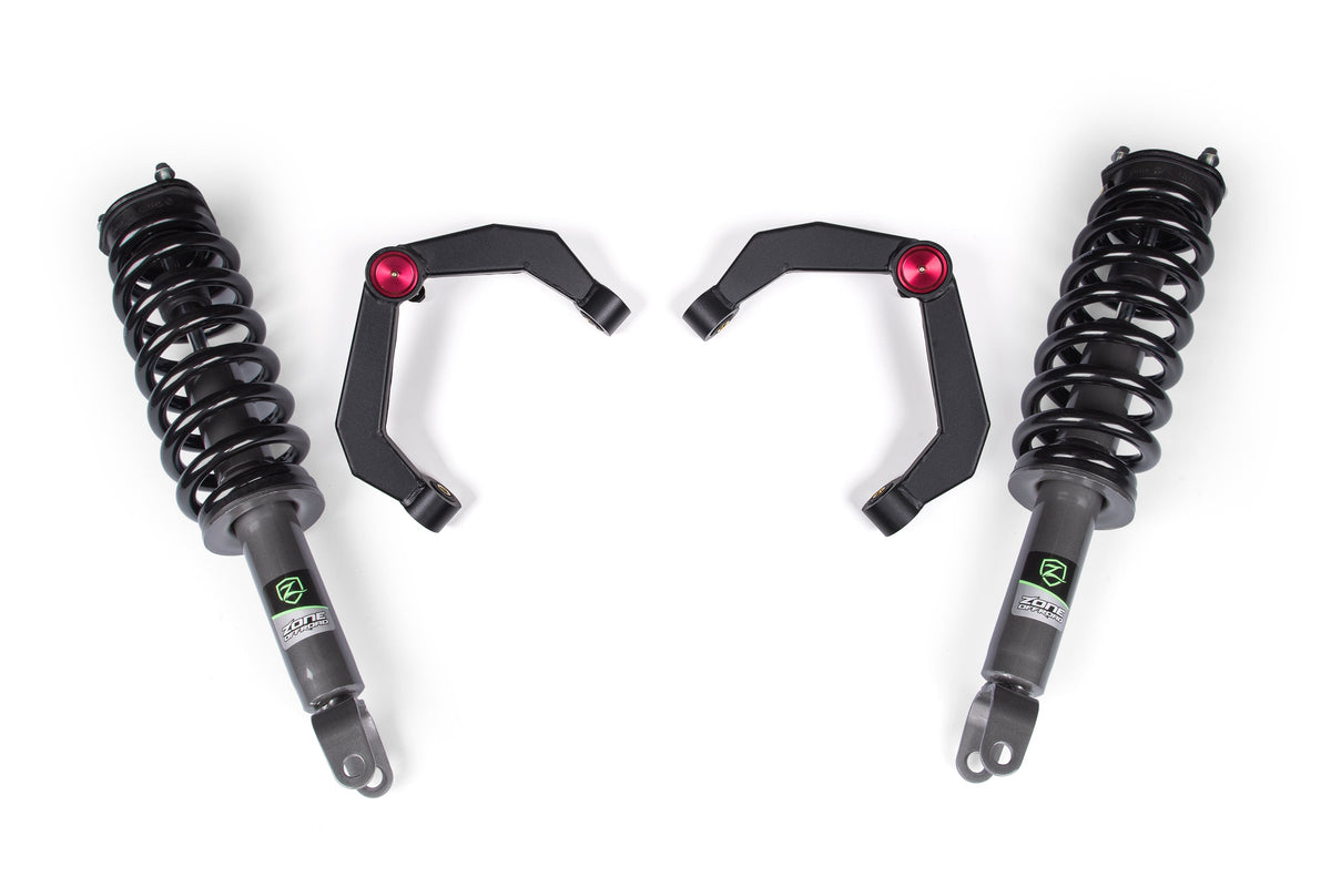 Zone 2 Inch Leveling Kit Loaded Strut, Fits RAM 1500 19-26 4WD ZOND70LN