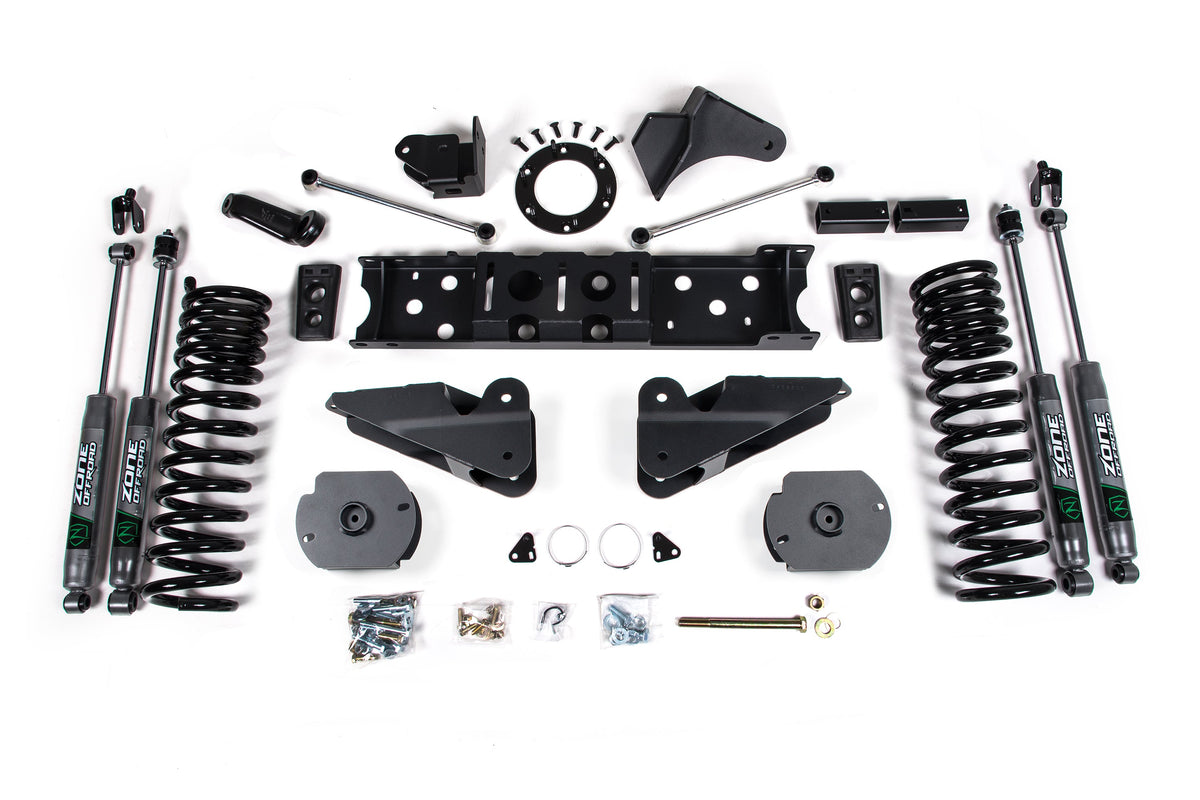 ZONE 4 Inch Lift Kit Fits RAM 2500 2025 4WD Diesel Nitro Series ZOND155N