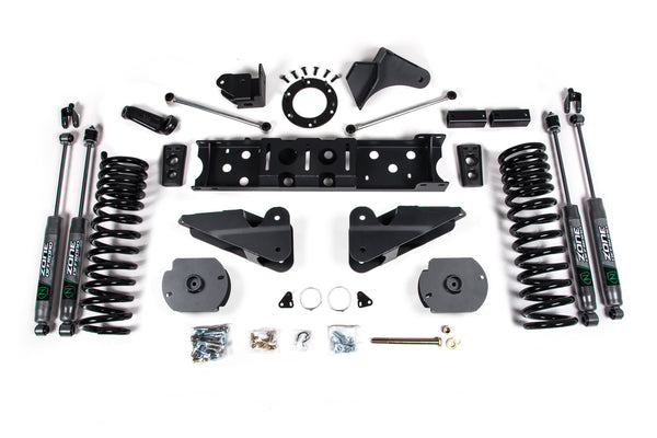 ZONE OFFROAD 19-20 Fits Ram 2500 4.5in Radius Arm Bracket Diesel 6-Bolt T-Case Nitro Shocks ZOND76N