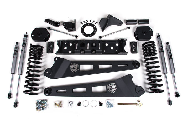 ZONE 4.5 Inch Lift Kit W/ Radius Arm Fits RAM 2500 19-24 4WD Diesel D78F