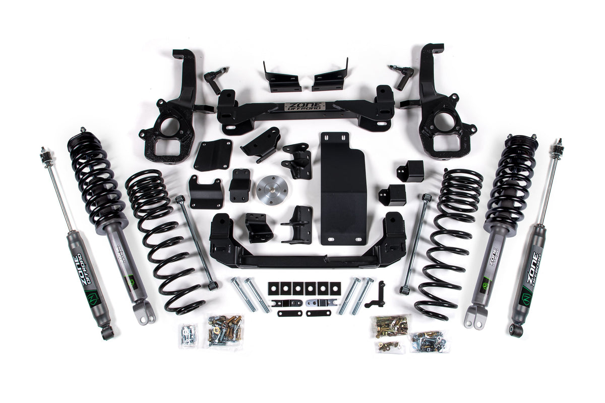 ZONE 6 Inch Lift Kit Fits RAM 1500 19-24 4WD Nitro Series ZOND97LN