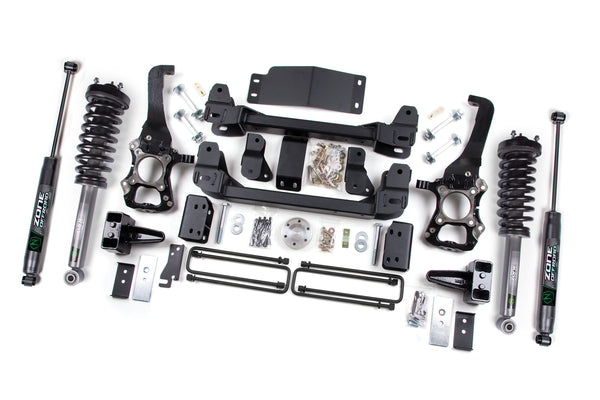 Zone 6 Inch Lift Kit Ford F150 09-13 4WD 5 Inch Block Kit ZONF10LN