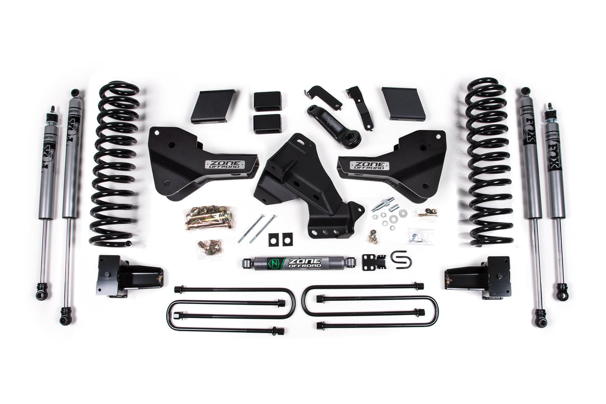 ZONE 5 Inch Lift Kit Fits Ford F250/F350 Super Duty 23-26 4WD Diesel FOX 2.0 Adventure Series ZONF144F