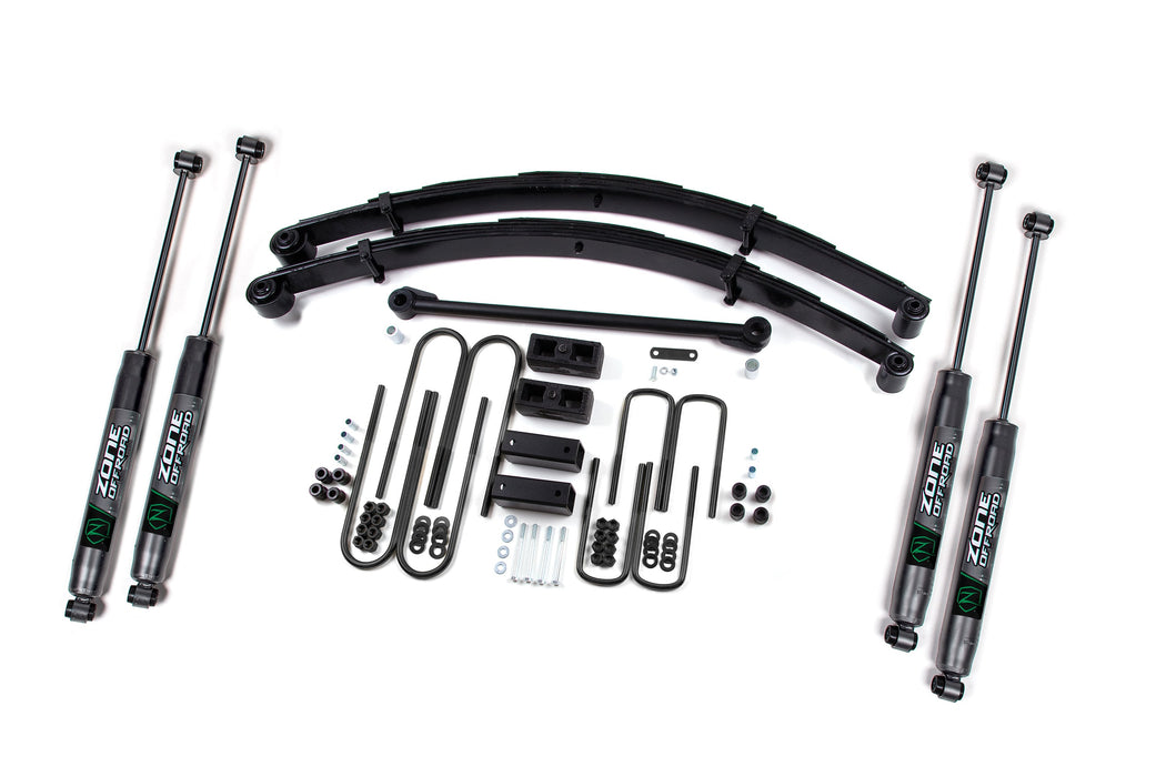 Zone Offroad 00-04 Ford F-250/350 4in Suspension Kit ZONF1N