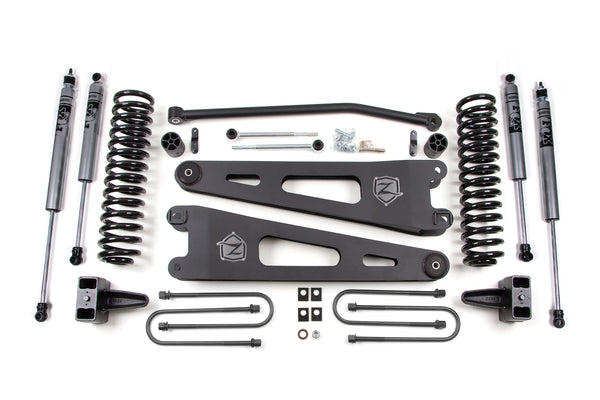 Zone 4 Inch Lift Kit W/ Radius Arm Ford F250/F350 Super Duty 05-07 4WD Diesel F21F