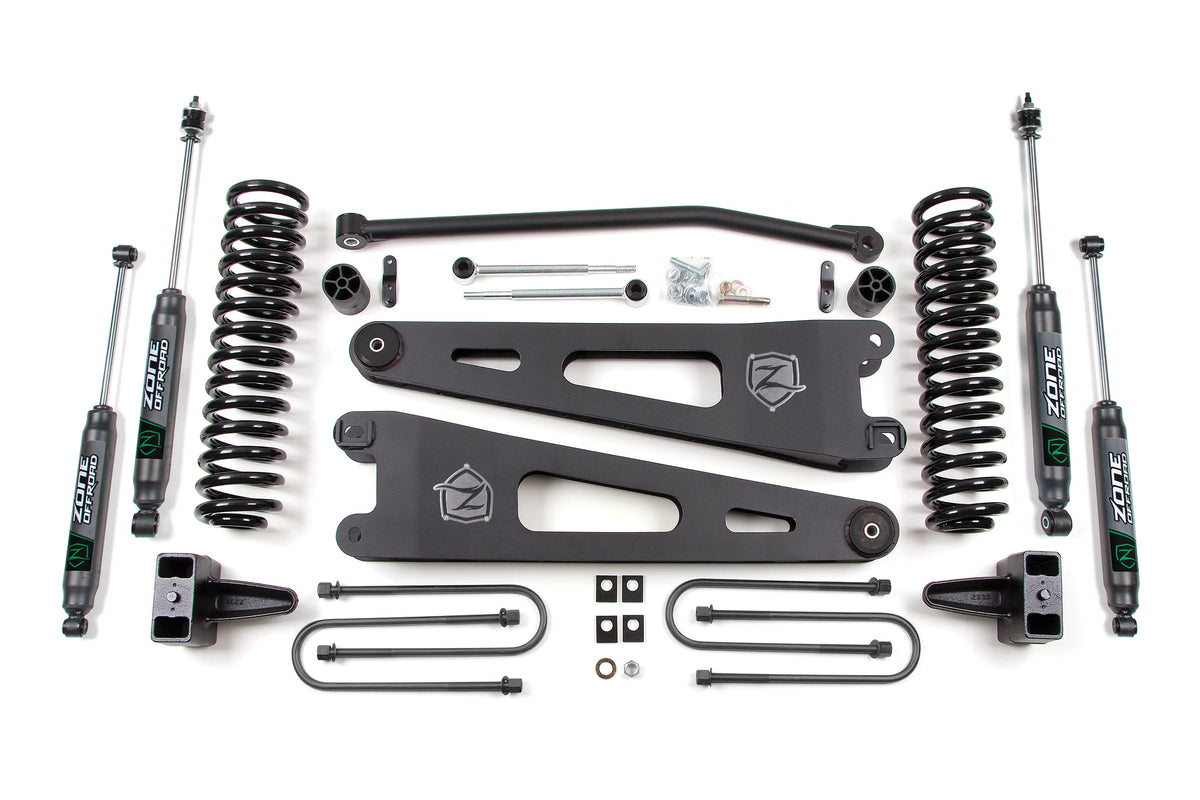 ZONE 05-07 Fits Ford Super Duty 4in Radius Arm System Diese F21N