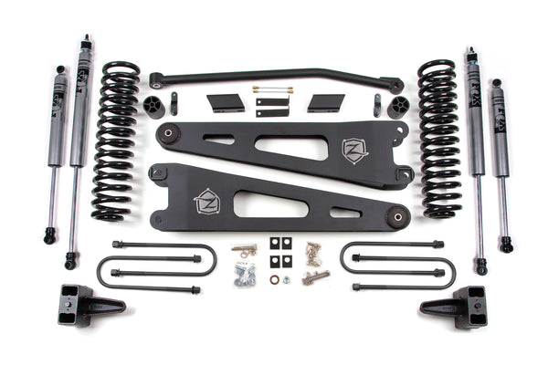 Zone 4 Inch Lift Kit W/ Radius Arm Ford F250/F350 Super Duty 08-10 4WD Diesel ZONF23F