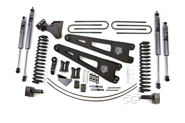 Zone 6 Inch Lift Kit W/ Radius Arm Ford F250/F350 Super Duty 05-07 4WD Gas ZONF39F