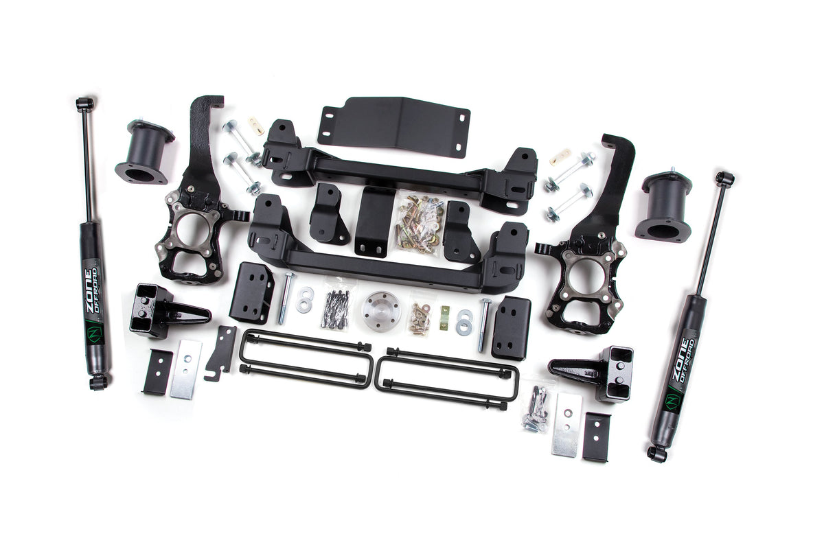 ZONE 2014 Fits Ford F-150 6in Suspension System F40N