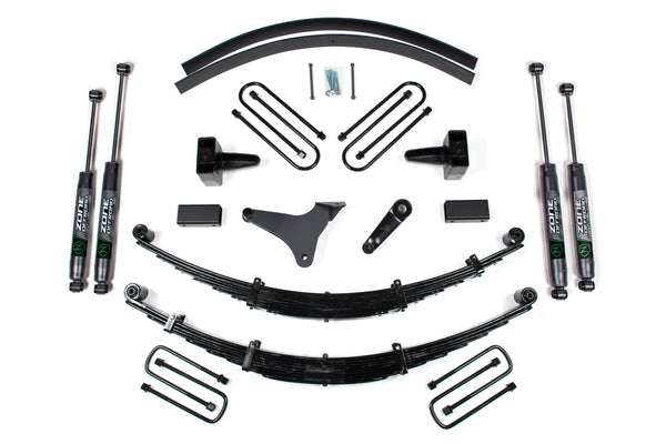 ZONE 00-04 Fits Ford F-250 6in Suspension System F42N