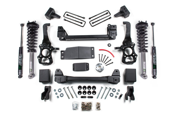 Zone 4 Inch Lift Kit Ford F150 15-20 4WD Nitro Series ZONF47LN