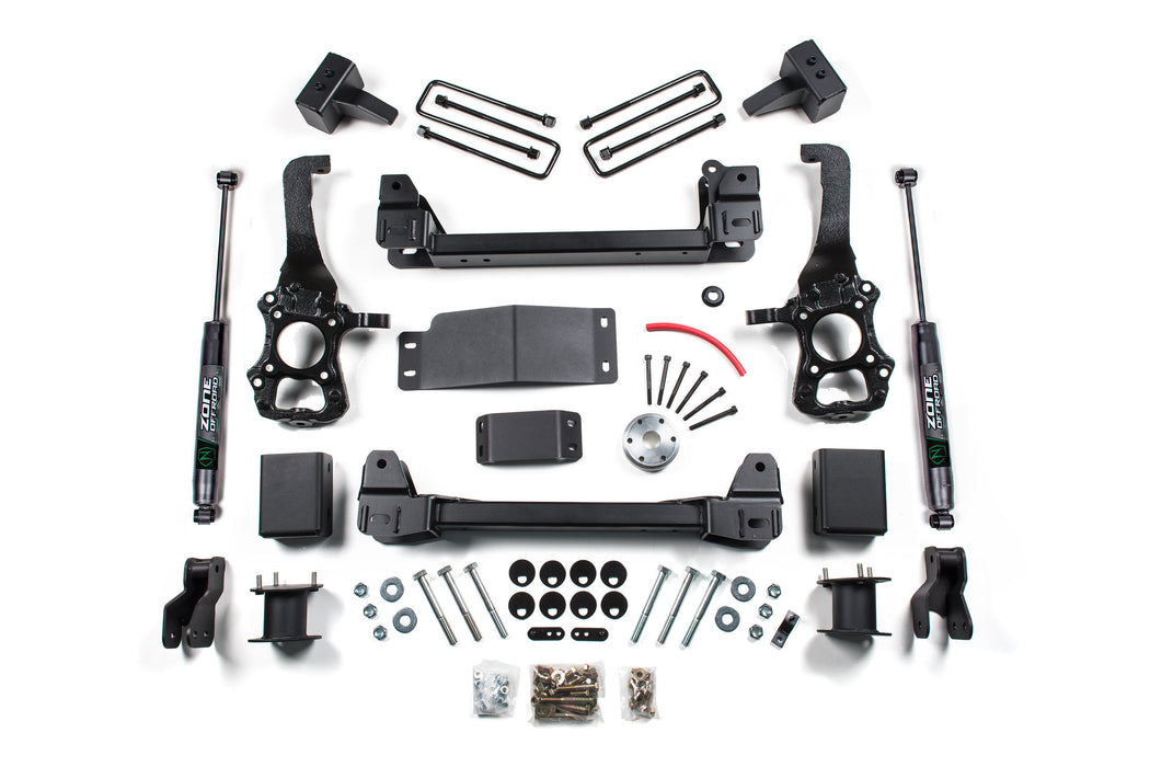 Zone Offroad 15-19 Ford F-150 4WD 4in Suspension System ZONF47N