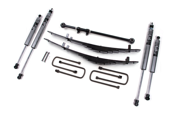 Zone 2000-2004 Ford F250/350 2.5" Leveling Kit FOX 2.0 Shocks ZONF4F
