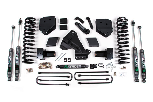 ZONE 2020 F350 Dually 4" Suspension Lift System- Nitro Shocks- Dsl ZONF71N