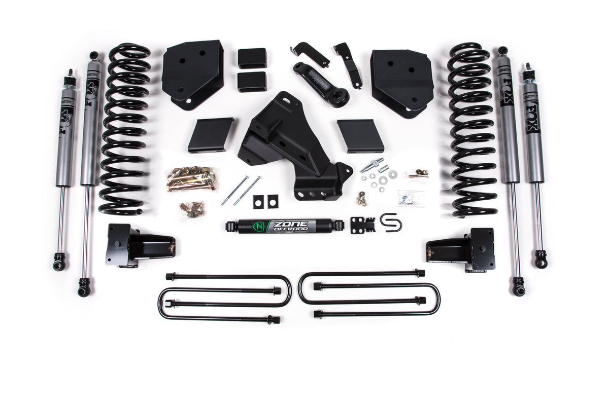ZONE 6 Inch Lift Kit Fits Ford F350 Super Duty DRW 20-21 4WD Diesel F67F