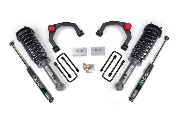 Zone 3 Inch Lift Kit Ford F150 15-20 4WD Nitro Series ZONF66LN