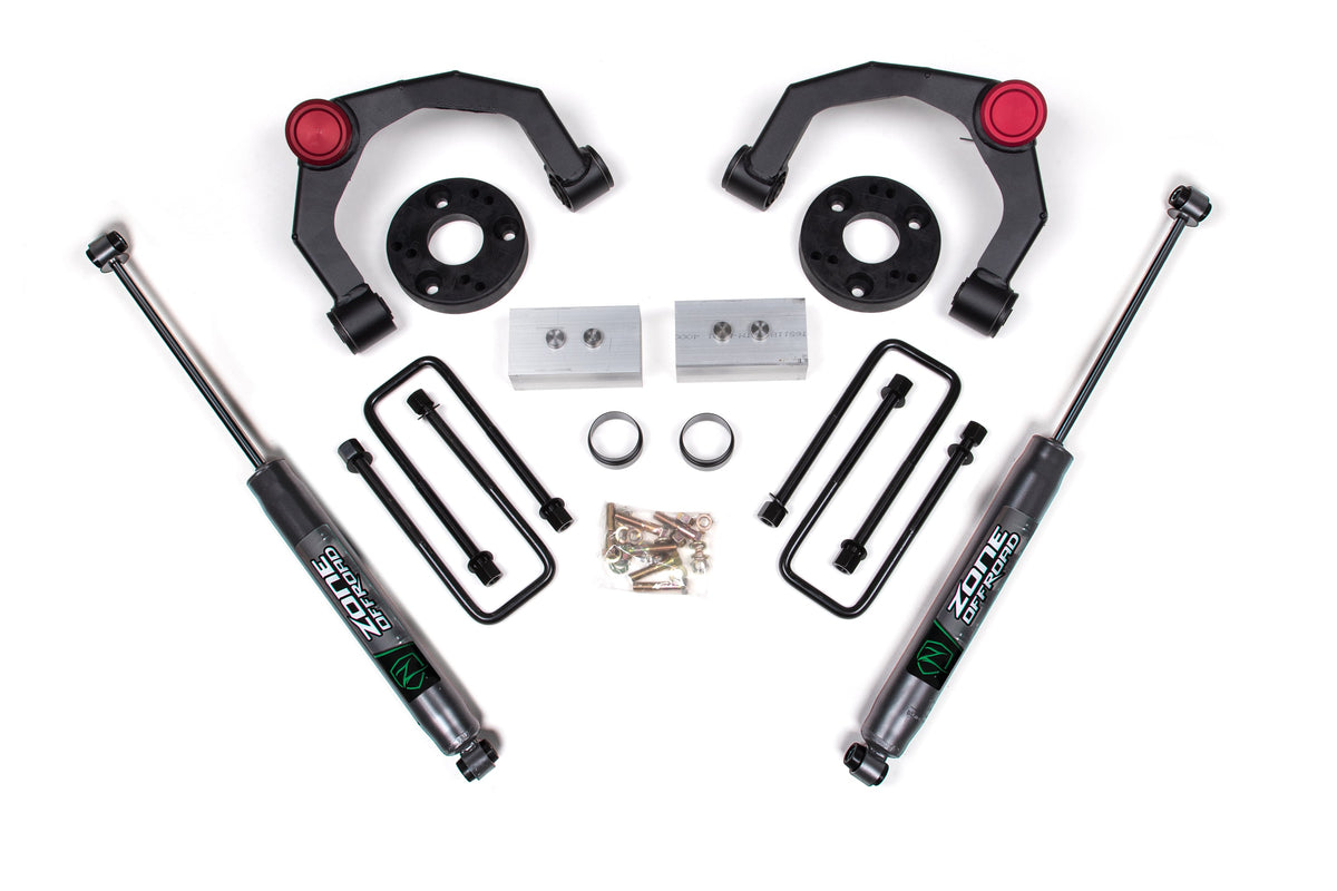 ZONE 15-20 Fits Ford F-150 3in Adventure Series Lift System F66N