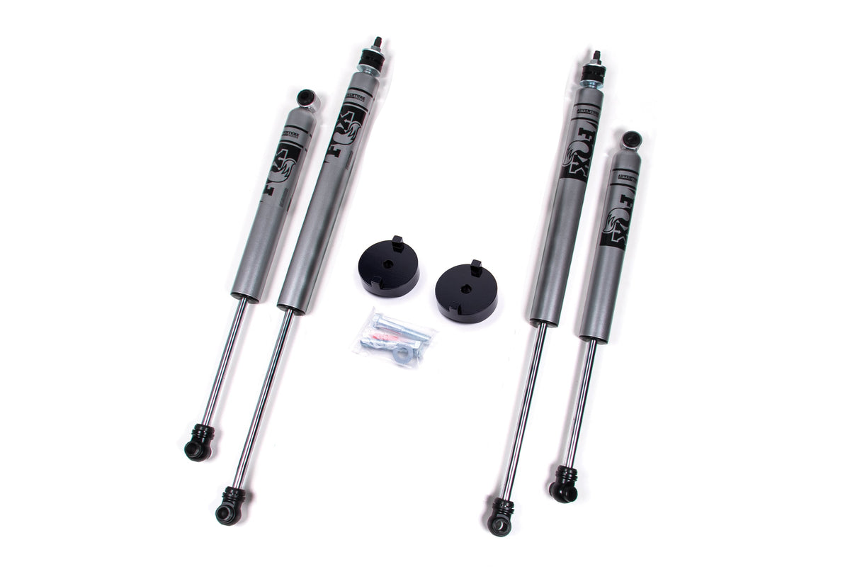 ZONE 2005-2016 Fits Ford F250/350 1" Budget Boost Lift Kit Front Coil Spacer FOX 2.0 Shocks ZONF76F