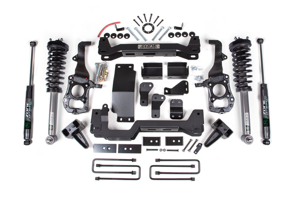Zone 6 Inch Lift Kit Ford F150 21-25 4WD 5 Inch Block Kit ZONF90LN