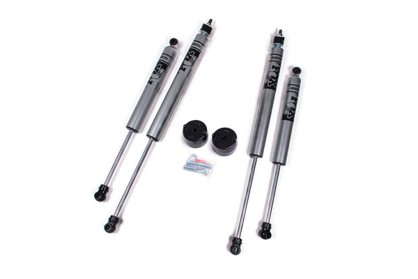 Zone 2017-2024 Ford F250/F350 2" Leveling Kit Spring Spacer FOX 2.0 Shocks ZONF93F