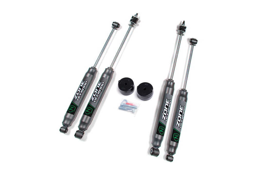 Zone 2017-2024 Ford F250/F350 2" Leveling Kit Spring Spacer Nitro Shocks