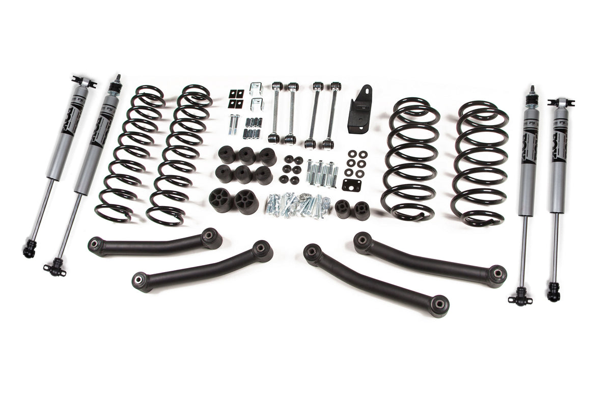 ZONE 4 Inch Lift Kit Fits Jeep Wrangler TJ 03-06 ZONJ11F