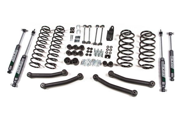 ZONE 4 Inch Lift Kit, Fits Jeep Wrangler TJ 97-02 ZONJ10N