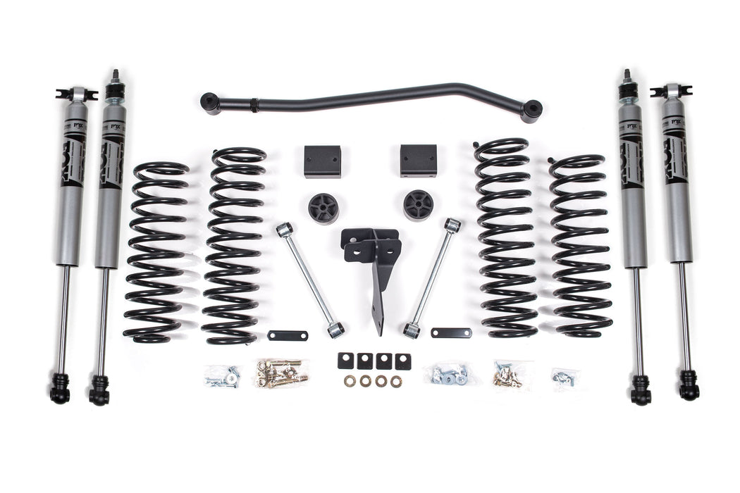 Zone Offroad 4 Inch Lift Kit Jeep Wrangler JK (07-11) 2-Door