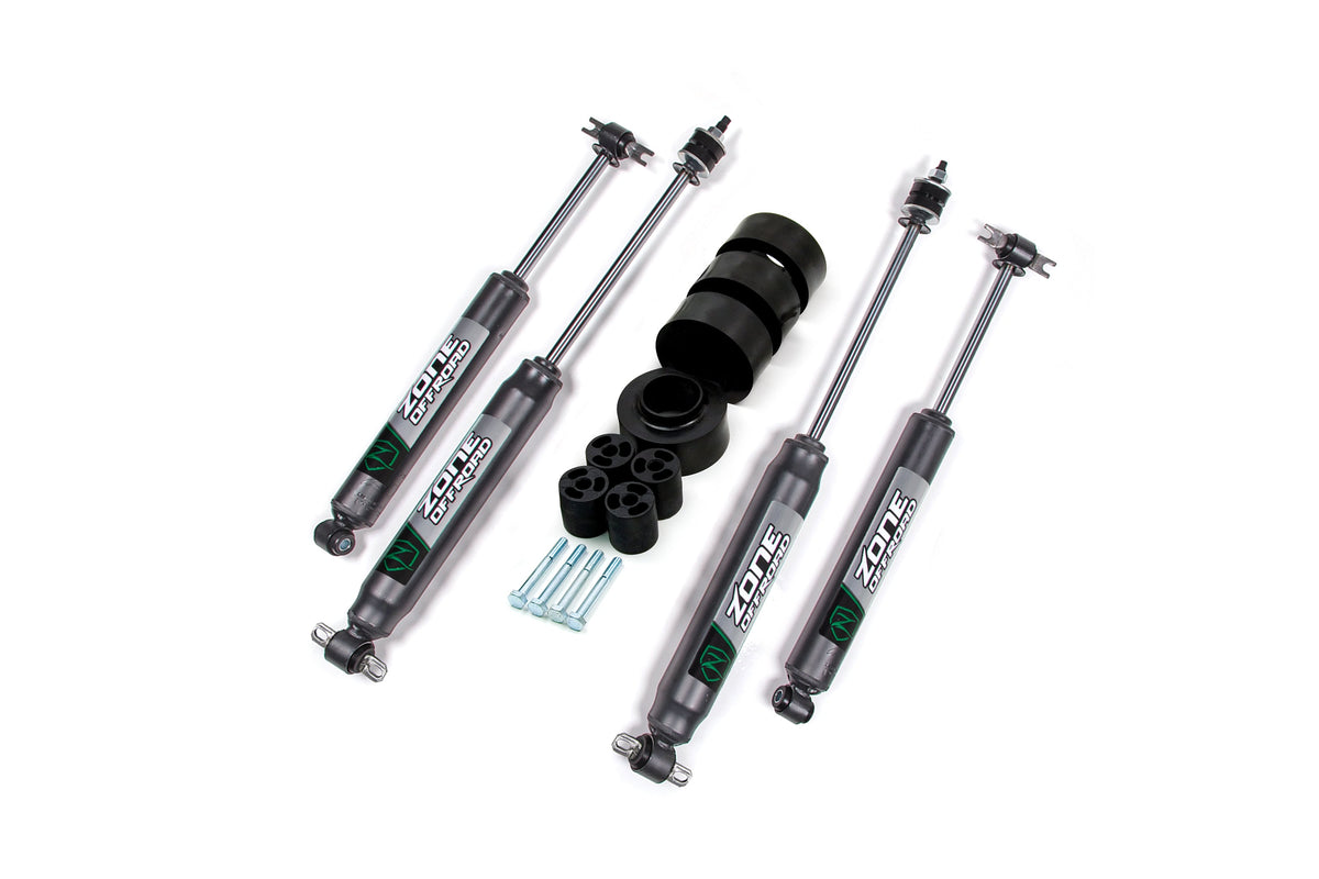 ZONE 1.75in Lift Kit, Fits 1997-2006 Fits Jeep TJ ZONJ1N