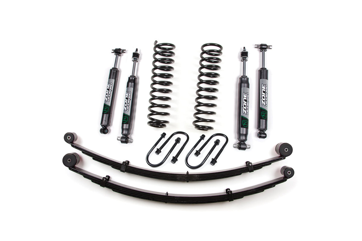 ZONE 84-01 3in XJ W/rear Springs-dana 35 ZONJ22N