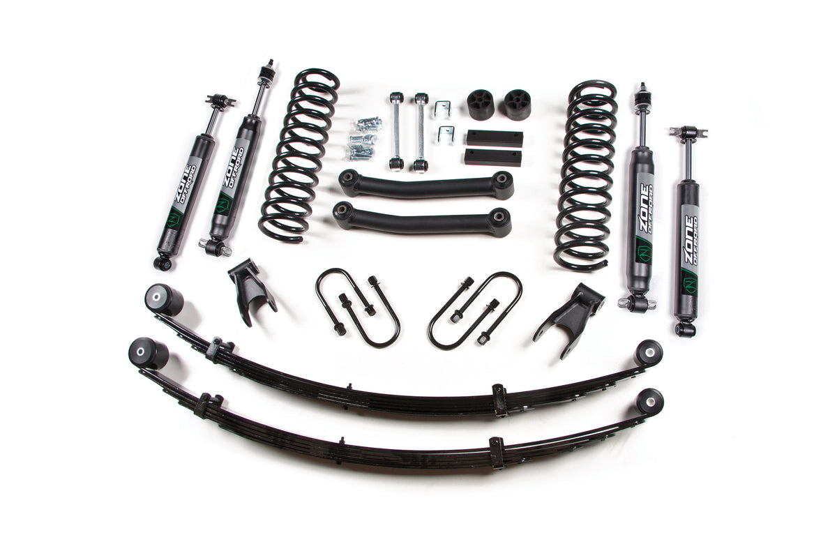 ZONE 84-01 4.5in XJ W/rr Springs Dana 53 ZONJ24N