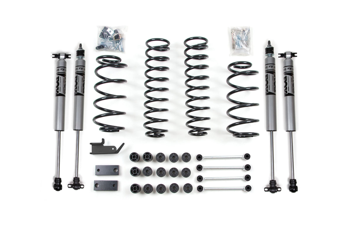 ZONE 4.25 Inch Combo Lift Kit Fits Jeep Wrangler TJ 97-06 ZONJ25F