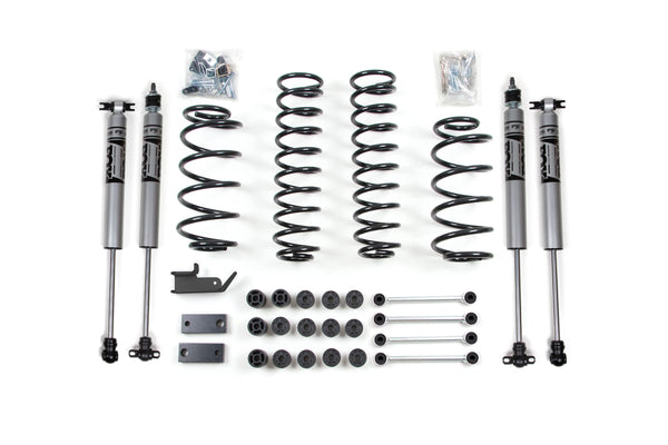 Zone Jeep TJ 4.25" Combo Suspension Lift Kit W/motor Mount Spacer W/sway Bar Discos Front Coil, Rear Coil FOX 2.0 Shocks ZONJ26F