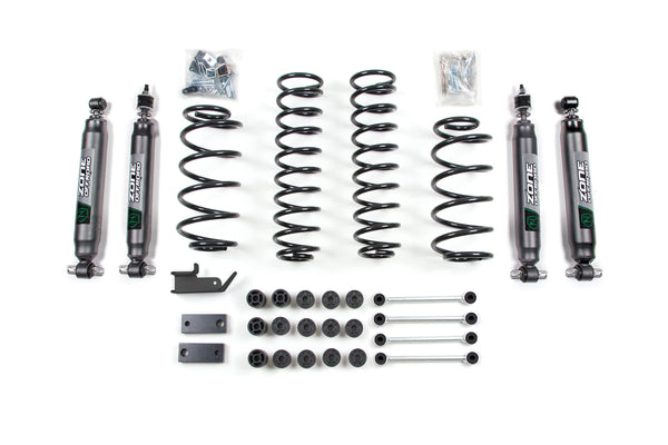 Zone 4.25in Combo Lift W/discos, Fits Jeep TJ ZONJ26N