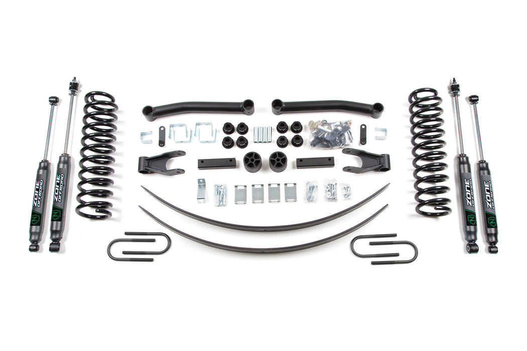 Zone Offroad 86-92 compatible with Jeep MJ 4.5in Lift ZONJ29N
