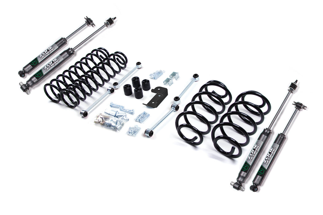 Zone Offroad 3 Inch Lift Kit Jeep Wrangler TJ (03-06)