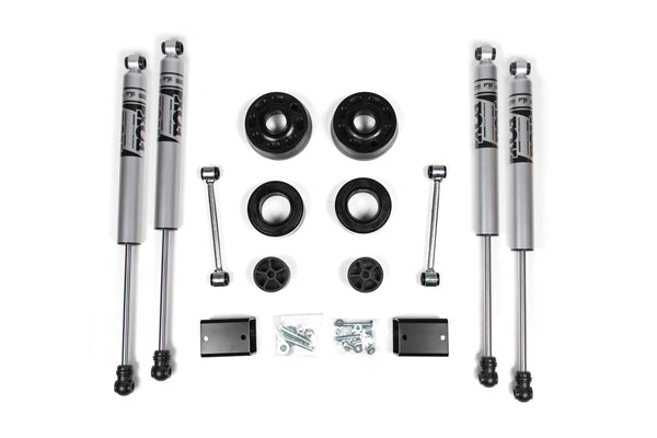 Zone 2018-2025 Jeep Wrangler JL 2" Suspension Lift Kit, 2" Coil Spring Spacers Front/rear FOX 2.0" Adventure Series Shocks Front/rear ZONJ30F