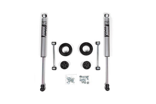 Zone 2020-2025 Jeep Gladiator JT 2" Leveling Kit Coil Spacer FOX 2.0 Shocks ZONJ32F
