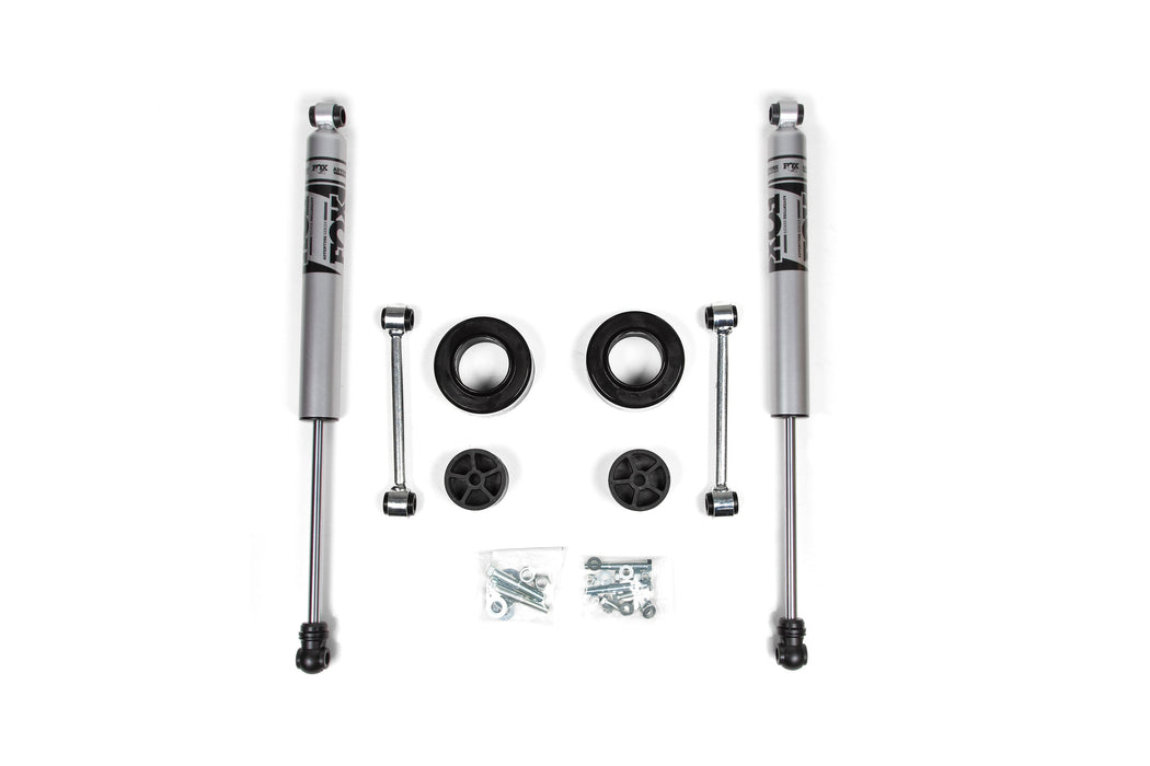 Zone 2020-2025 Jeep Gladiator (JT) 2" Leveling Kit Coil Spacer Fox 2.0 Shocks
