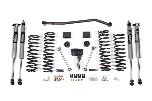 Zone 4 Inch Lift Kit Jeep Wrangler JK 12-18 2-Door ZONJ37F