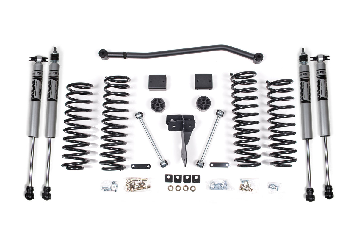 ZONE 4 Inch Lift Kit Fits Jeep Wrangler JK 12-18 4-Door ZONJ38F