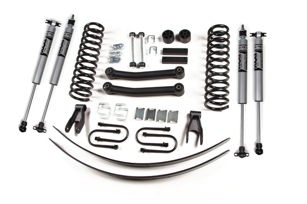 Zone 4.5 Inch Lift Kit Jeep Cherokee XJ 84-01 ZONJ8F