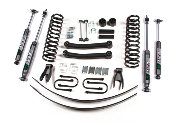 Zone 4.5in Kit W/chrysler Axle, Fits 1984-2001 Jeep XJ ZONJ8N