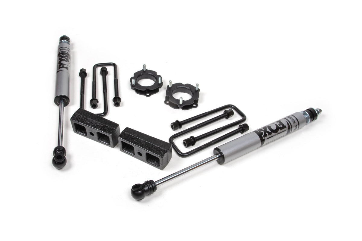 ZONE OFFROAD 2.5 Inch Lift Kit Fits Toyota Tacoma (05-23) 4WD FOX Adventure Series