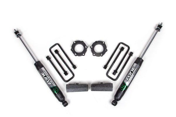 Zone 2.5 Inch Lift Kit Toyota Tacoma 05-23 4WD Nitro Series ZONT12N