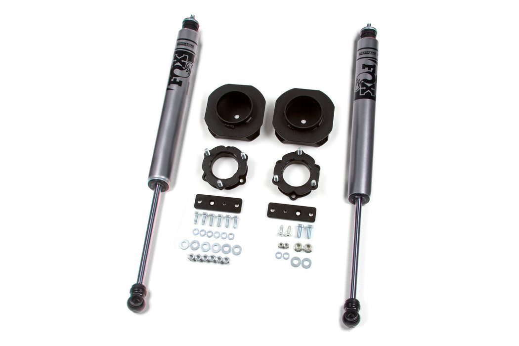 Zone 2007-2014 Toyota FJ Cruiser 2.5" Suspension Lift Kit Front Strut Spacer, Rear Coil Spacer Fox 2.0 Shocks