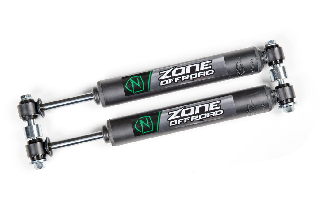 Zone Offroad Dual Steering Stabilizer Kit with Shocks RAM 2500 (14-26) and RAM 3500 (13-24)