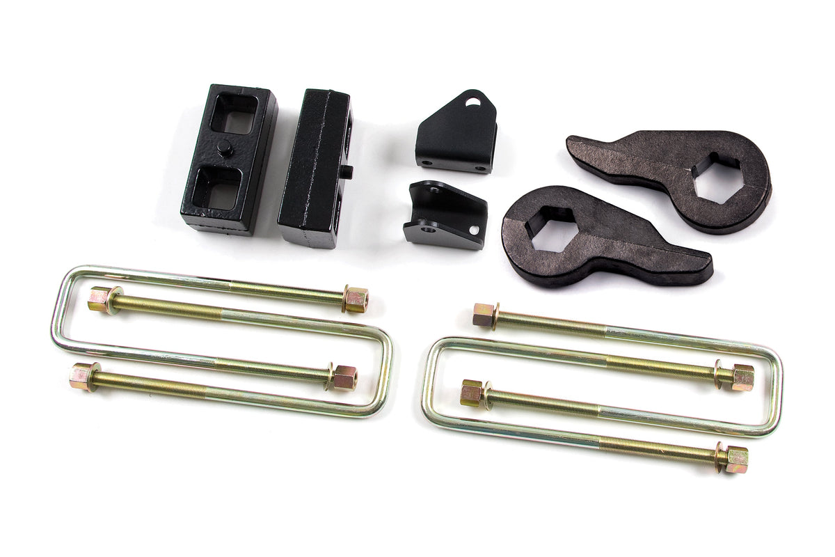 ZONE 2 Inch Torsion Key Lift Kit Fits Chevy Silverado & GMC Sierra 2500HD / 3500 01-10 4WD C1212