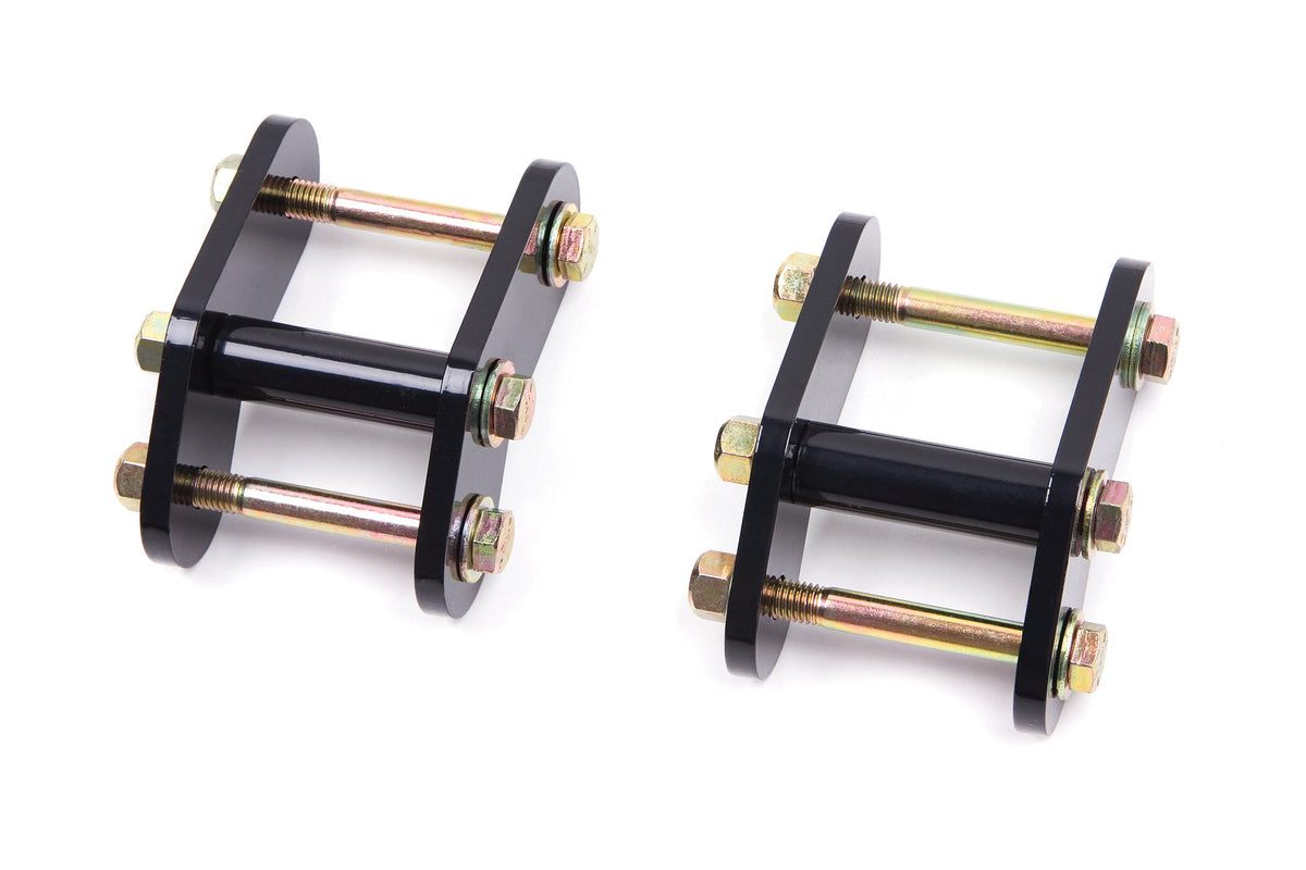 ZONE Leaf Spring Shackles 0.5 Inch Lift Fits Jeep CJ5/CJ7 76-86 Or Jeep Wrangler YJ 87-95 J5109