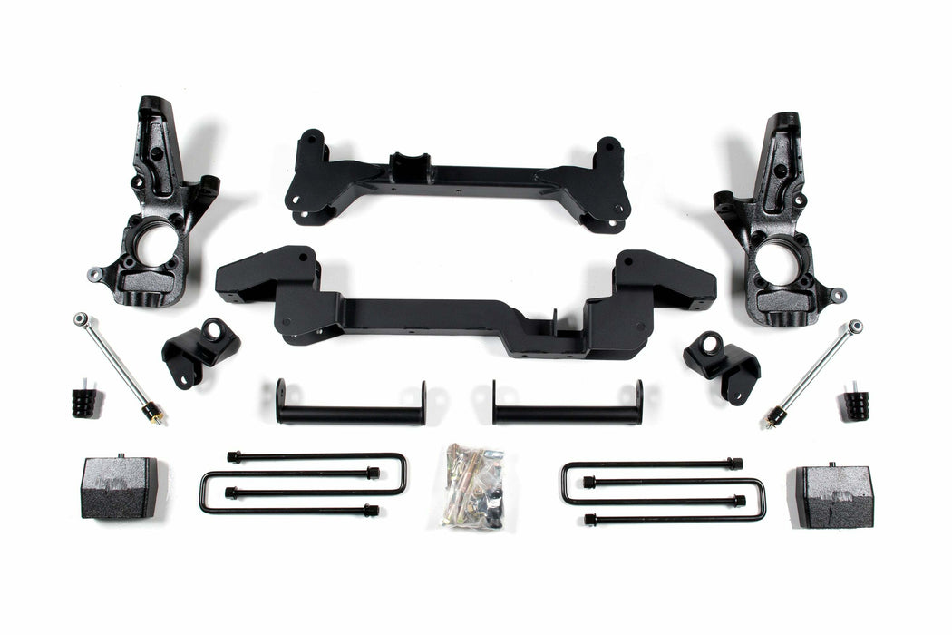 Zone Offroad 14-18 Chevy/GMC 1500 Silverado/Sierra 4WD 6.5in Strut Cast Steel Arms ZONC59N